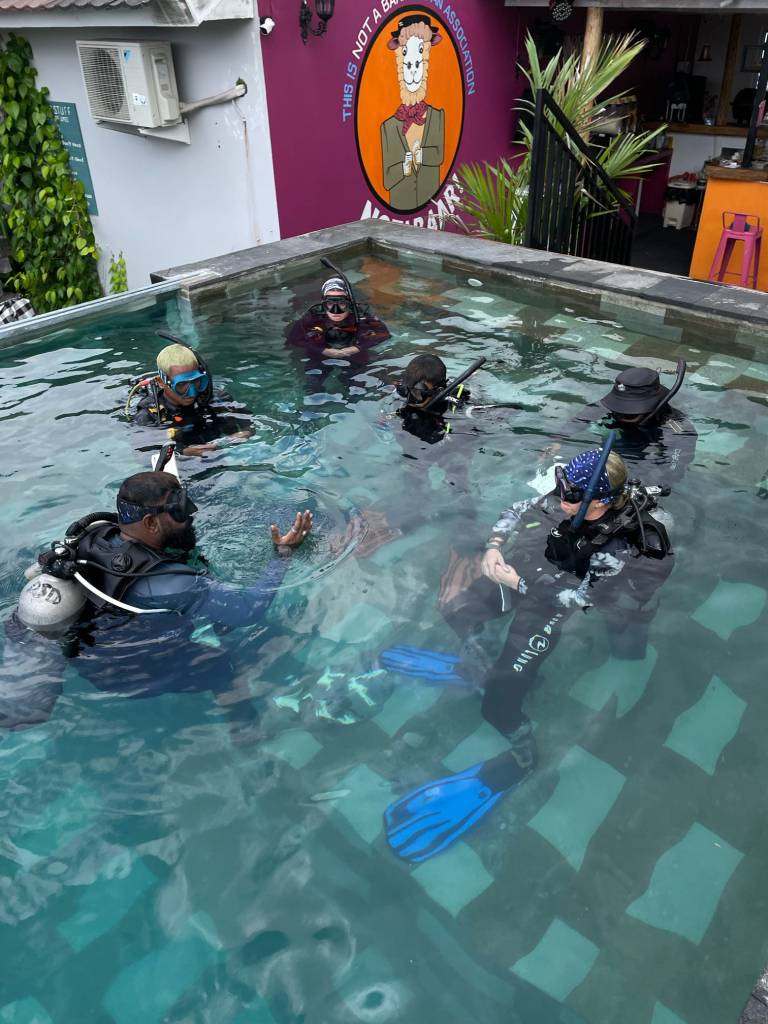 IDC Confined Water, Dive Culture, Bali, Amed