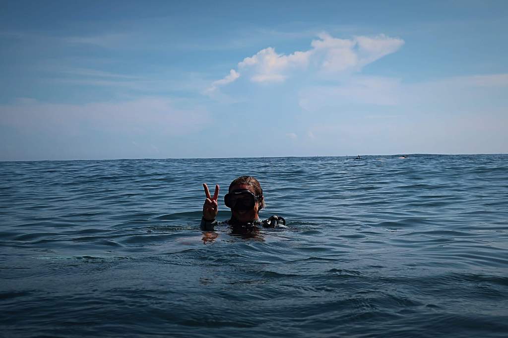 Scuba Diving, Amed, Bali, Surface